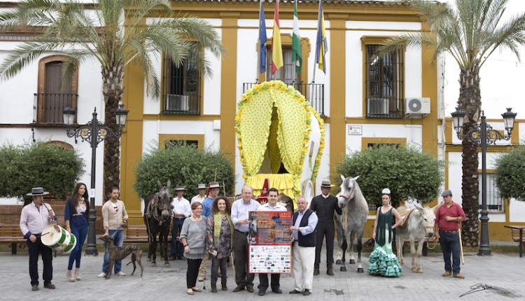 Caballos, bueyes, mulos y galgos llenan de colorido el centro de la localidad para anunciar la sexta edición de “Una Pará en Gines”