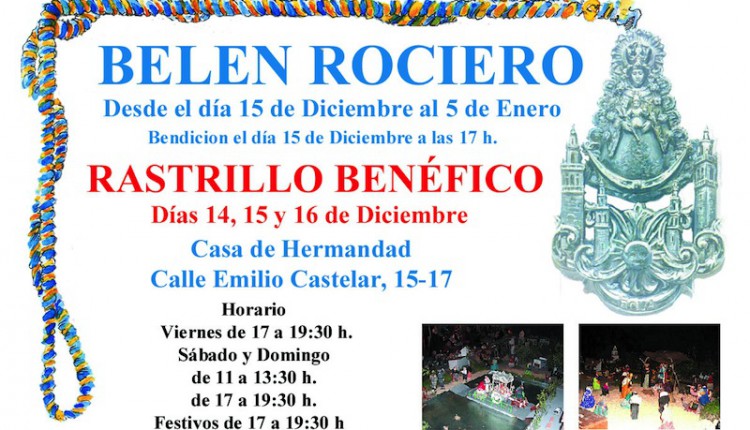 Hermandad de Écija – Belén Rociero y Rastrillo Benéfico
