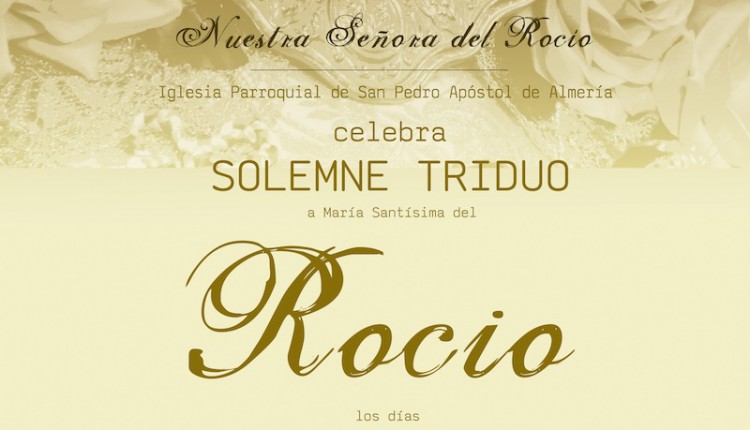 Hermandad de ALmería – Solemne Triduo Y Pregón