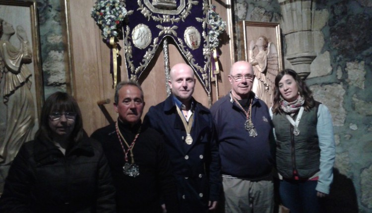 La Hermandad de Torrejón de Ardoz recibe a los peregrinos del Camino Europeo.
