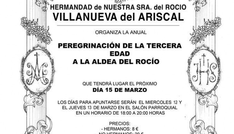 Hermandad de Villanueva del Ariscal – Peregrinación de los mayores al Rocío