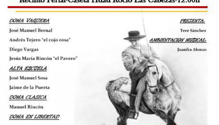EXHIBICION ECUESTRE – HDAD. NTRA. SRA. DEL ROCÍO DE LAS CABEZAS DE SAN JUAN