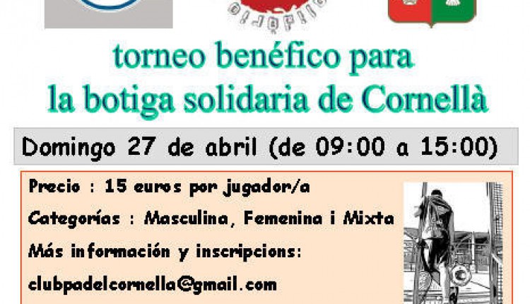 Hermandad de Cornellá – Campeonato de pádel solidario 2014