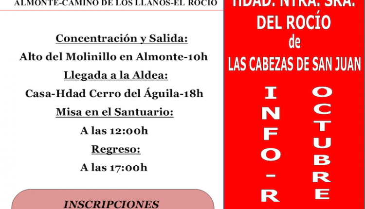 Peregrinación Anual a la Aldea del Rocío de la Hdad del Rocio de Las Cabezas de San Juan