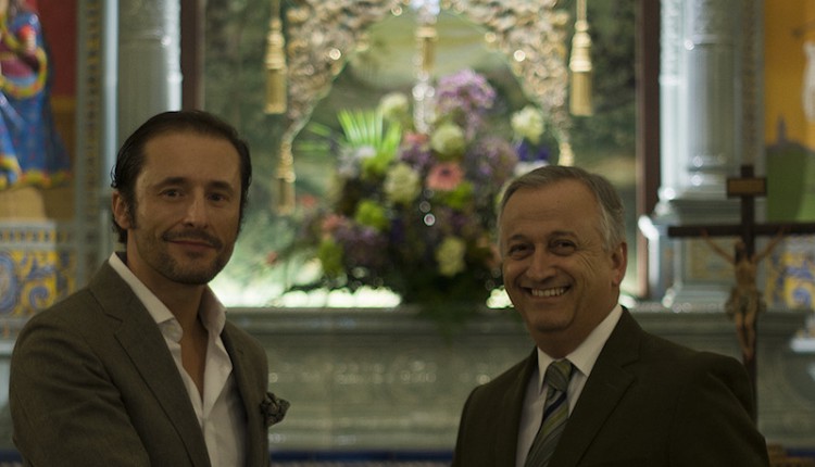 Hermandad de Huelva -Javier Aguilar Cejas artista encargado de realizar el Cartel Romería 2015