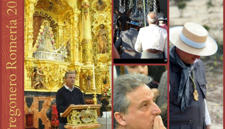 Hermandad de Estepona – D. JUAN ANTONIO VALLE LIMA, PREGONERO DE LA ROMERÍA DEL ROCÍO 2015