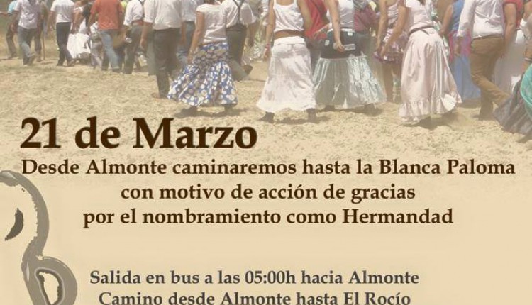 Hermandad de Torremolinos – Camino desde Almonte al Rocío