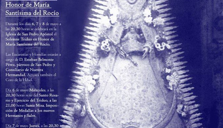 Hermandad de Almería – Solemne Triduo y Pregón 2015 a cargo de Ángel J. López y  Manuel López