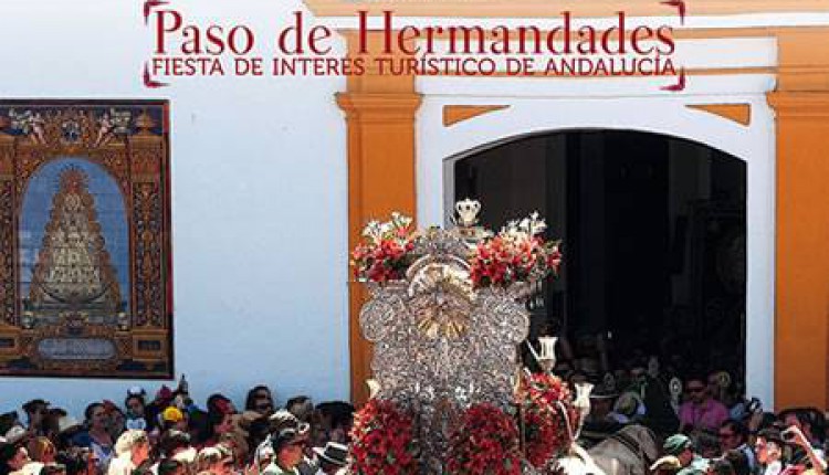 Paso en directo por Villamanrique de las Hermandades del Rocío