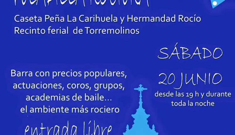 La Hermandad del Rocío de Torremolinos organiza una Veladilla Rociera