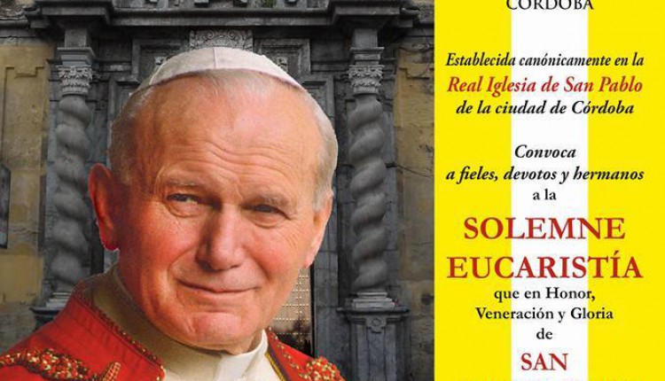 Hermandad de Córdoba – Solemne Eucaristía en Honor y Veneración de San Juan Pablo II