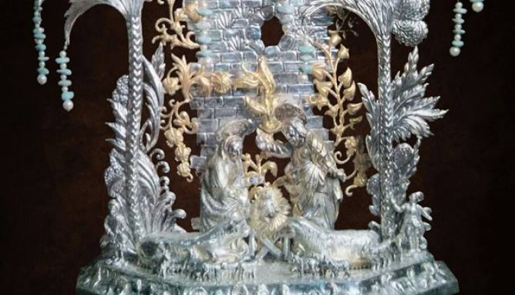 «La plata hecha Belén», es el título de la nueva exposición en el Tesoro de la Hermandad, en el Santuario.