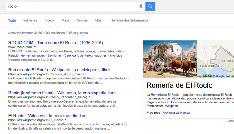 ROCIO.COM ¡¡20 AÑOS!! informando sobre el ROCÍO en INTERNET a DIARIO