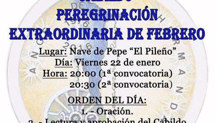Hermandad de Benacazón – Cabildo de Peregrinación Extraordinario 2016