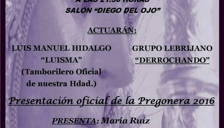 Hermandad de Lebrija – XL Cena Rociera 2016