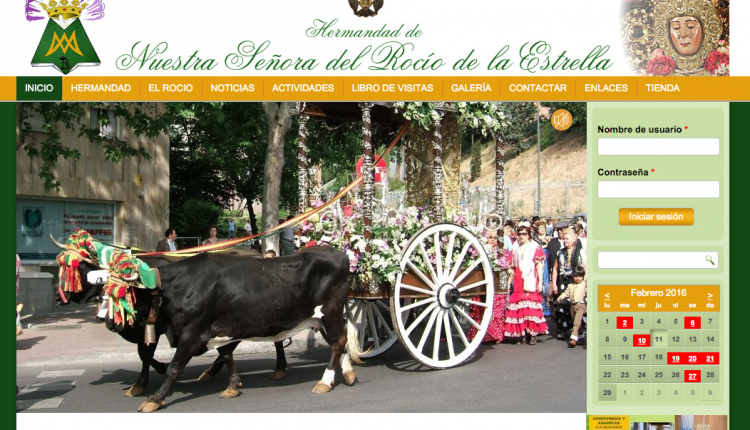 Hermandad del Rocío de la Estrella – Nueva Página WEB