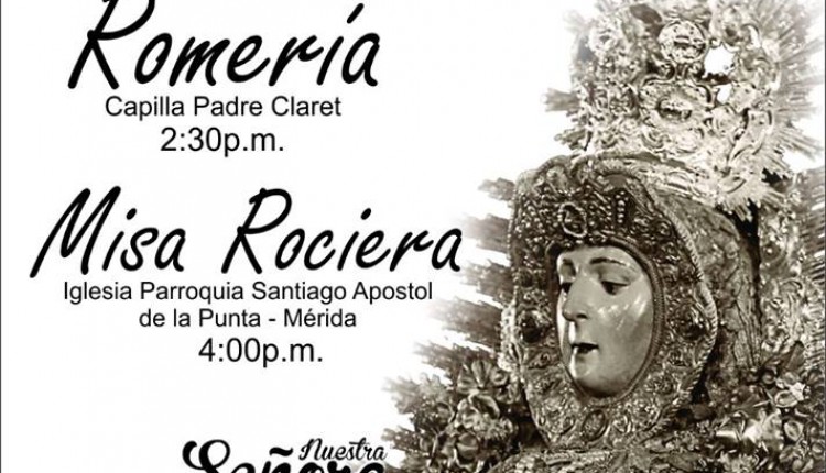 Asociación Rociera de Mérida – Romería y Misa Rociera