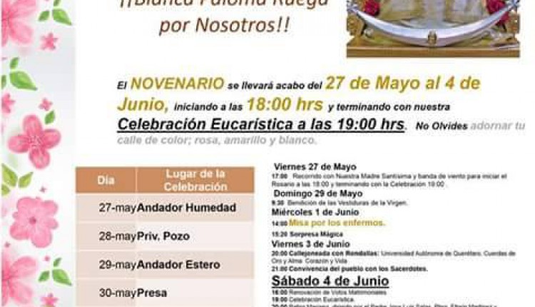 Fiesta Patronal Ntra. Sra. del Rocío en Queretaro- Mejico