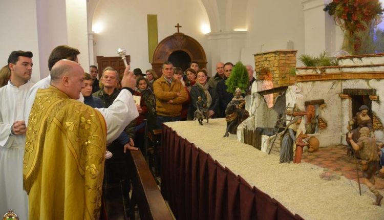 Bendición del Belén 2017 del Santuario del Rocío