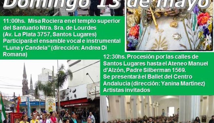 Centro Cultural Andalucía de Buenos Aires – Misa, Romería y Procesión de la Virgen del Rocío