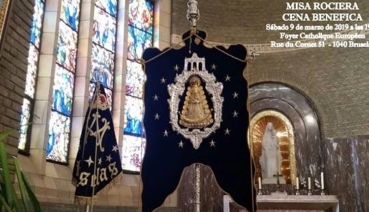 Hermandad de Bruselas – Santo Rosario, Misa y Cena Benéfica