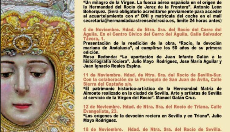 Los Jueves de Jubilar Rocío – Jubilar Rocío hará un recorrido por las hermandades del Rocío de Sevilla
