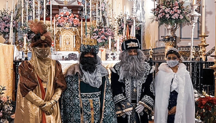 Almonte – Regalo de los Reyes Magos al Pastorcito obsequio de la Asociación de Vecinos de la aldea