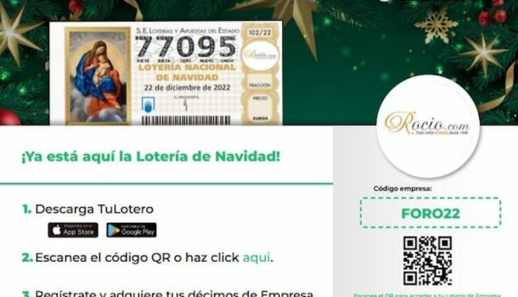Ofrenda del Foro del Rocío 2022 – Venta de Lotería de Navidad – 77095