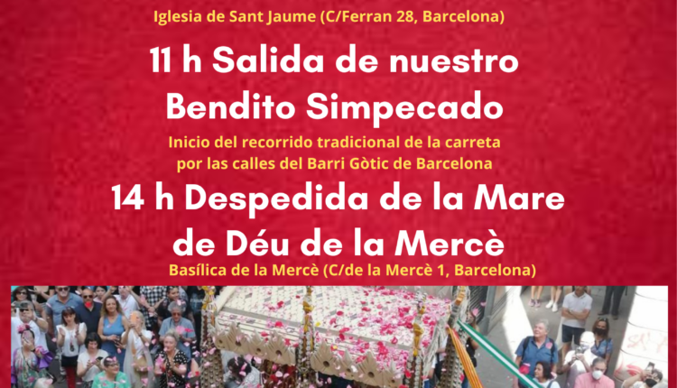 Hermandad de Barcelona – Triduo Preparatorio y Salida de la Hdad.