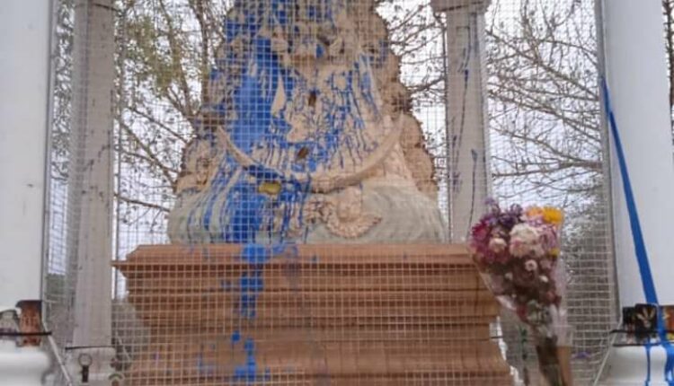 Ataque vandálico al Templete y a la Virgen del Rocío en el Vado de Quema.