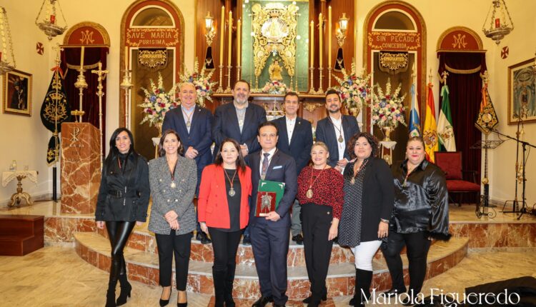 Manuel Ramos transmite a los hermanos de Emigrantes su emoción y fervor por la Virgen del Rocío