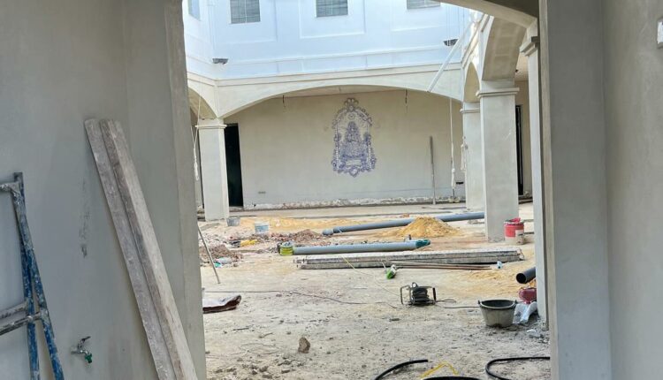 Avanzan a buen ritmo las obras en la casa Hdad. Matriz en el Rocío