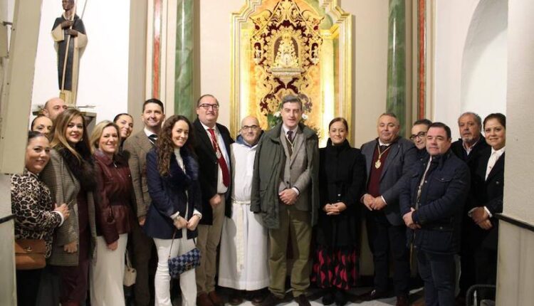 Hermandad de Chiclana – Visita del Presidente de la Matriz, Santiago Padilla
