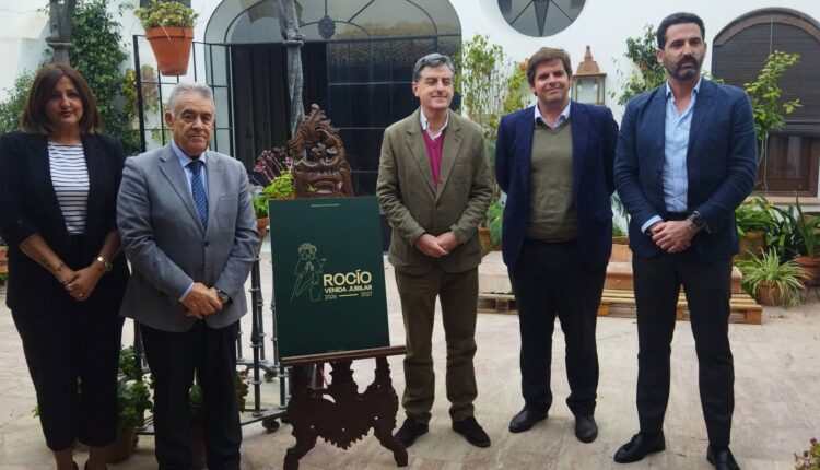 La Matriz presenta el logotipo de la Venida de la Virgen del Rocío a Almonte.