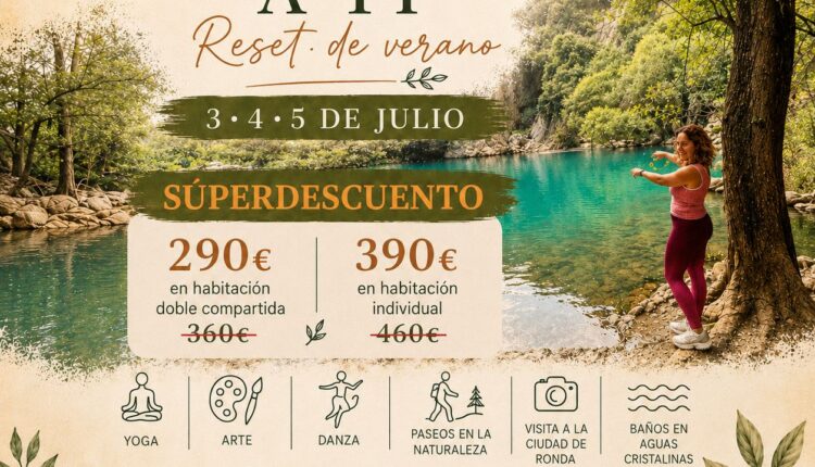 Regreso a ti – Reset de verano en plena naturaleza !!!SUPER DESCUENTO¡¡¡